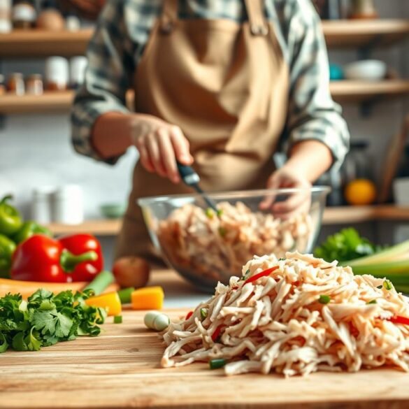 shredded chicken recipes