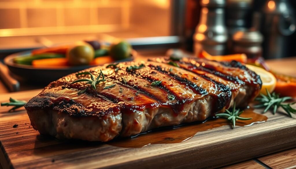oven-baked pork steak oven-baked pork steak