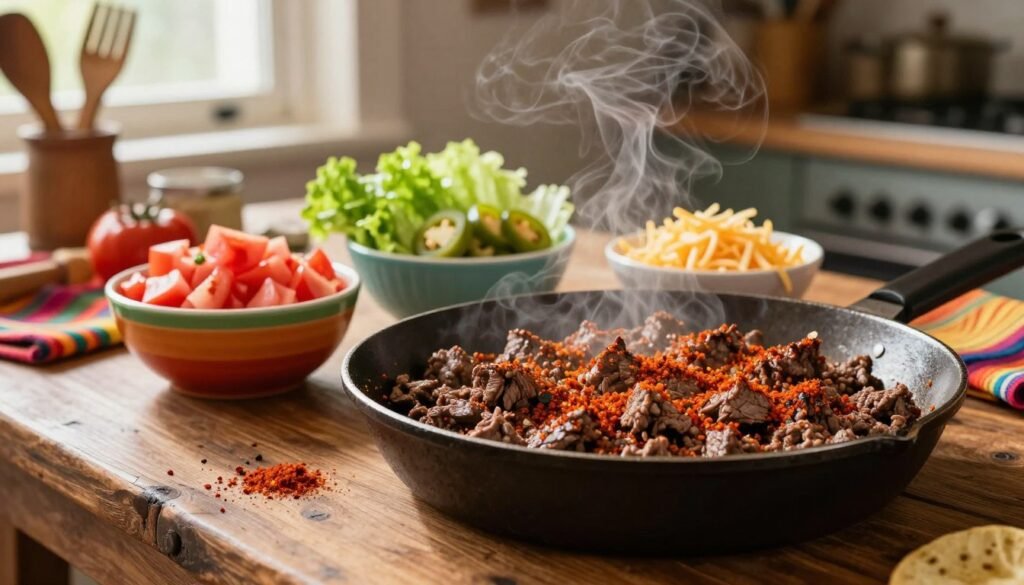 Easy Taco Meat Recipe – Homemade, Flavorful, and Ready in 20 Minutes